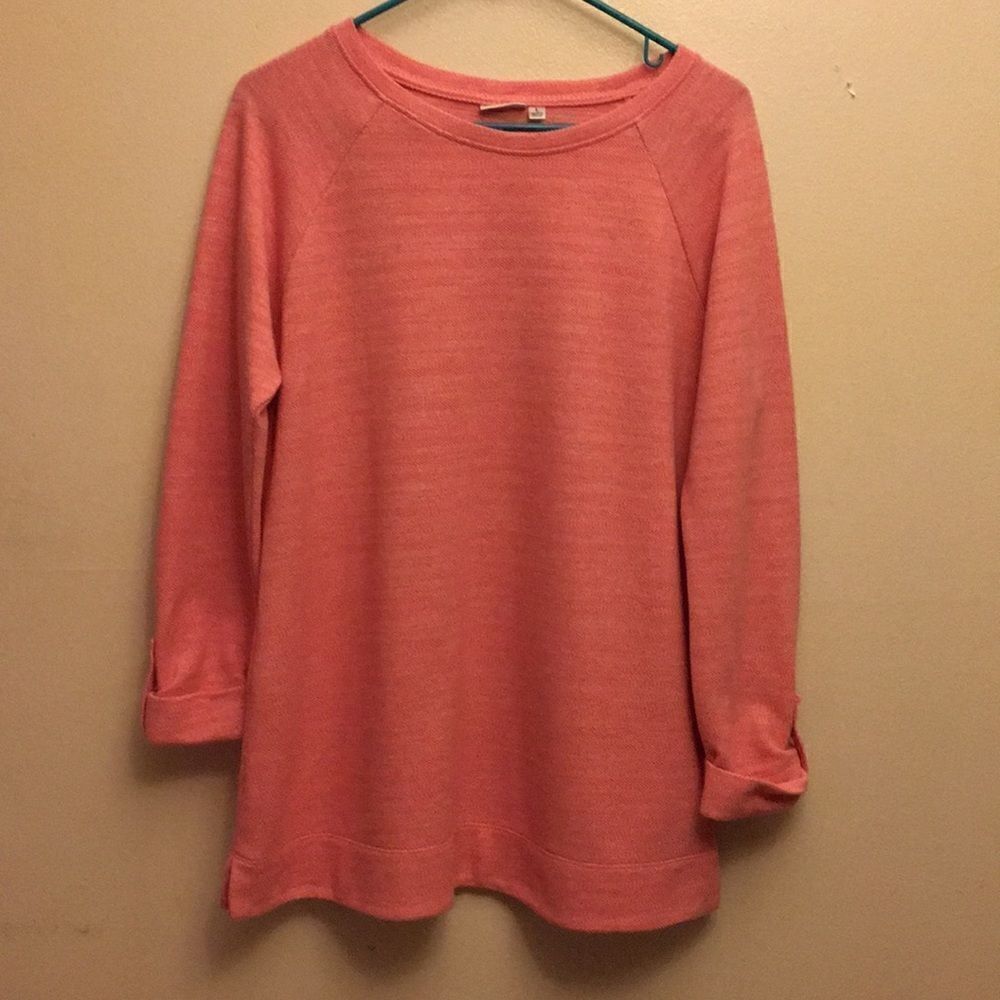 3/$20 Croft & Barrow Long Sleeve Top Size Large
